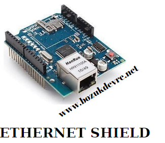 Ethernet Shield - Arduino için-Bozukdevre.net