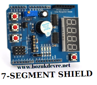 7-Segment Shield Arduino - Bozukdevre.net