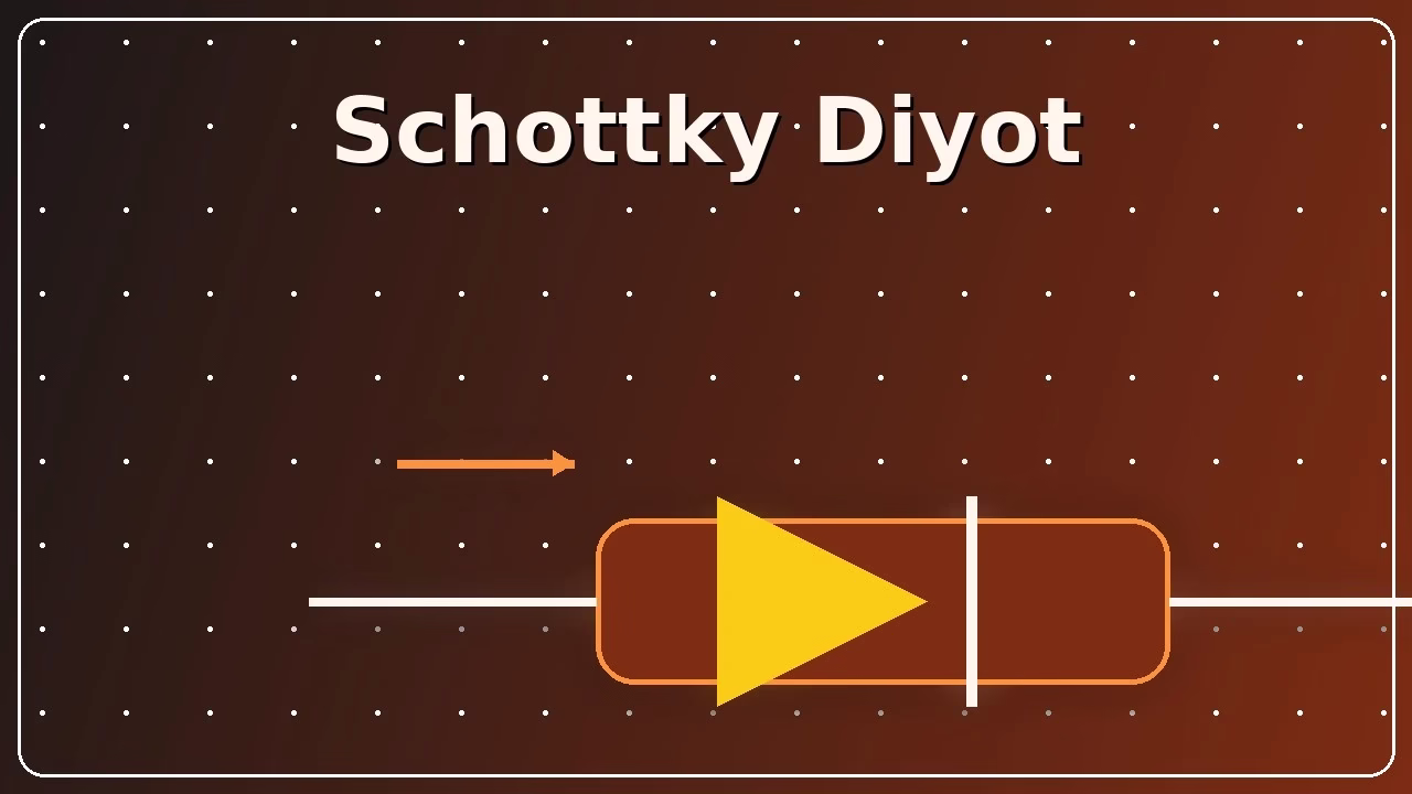 Schottky Diyot Nedir? Düşük İleri Gerilim ve Hızlı Anahtarlama Avantajı
