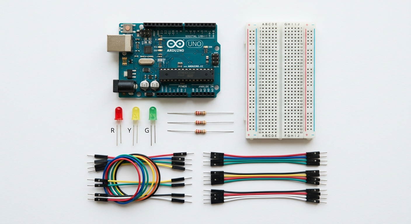 Arduino ile Trafik Lambası Yapımı - Görsel 2