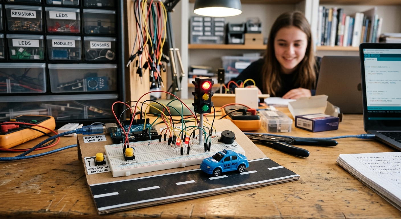 Arduino ile Trafik Lambası Yapımı - Görsel 4