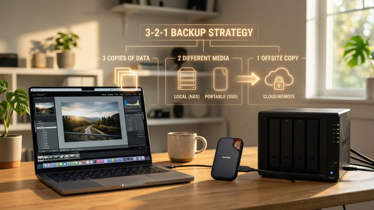 Evde Yedekleme Planı Nasıl Kurulur? 3-2-1 Mantığı Hâlâ Neden Altın Değerinde?