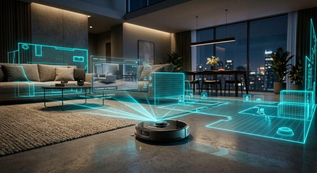 Robot Süpürgelerde Haritalama Nasıl Çalışır? Lidar, Kamera ve Sensör Farkı