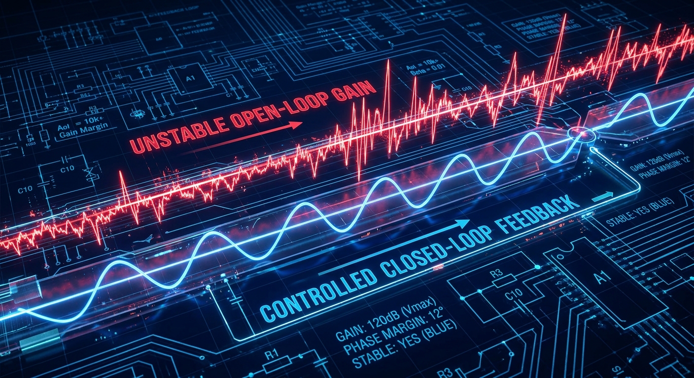 Transistörlü Yükselteçlerde Geri Besleme Türleri ve Bant Genişliği Etkisi - Görsel 1