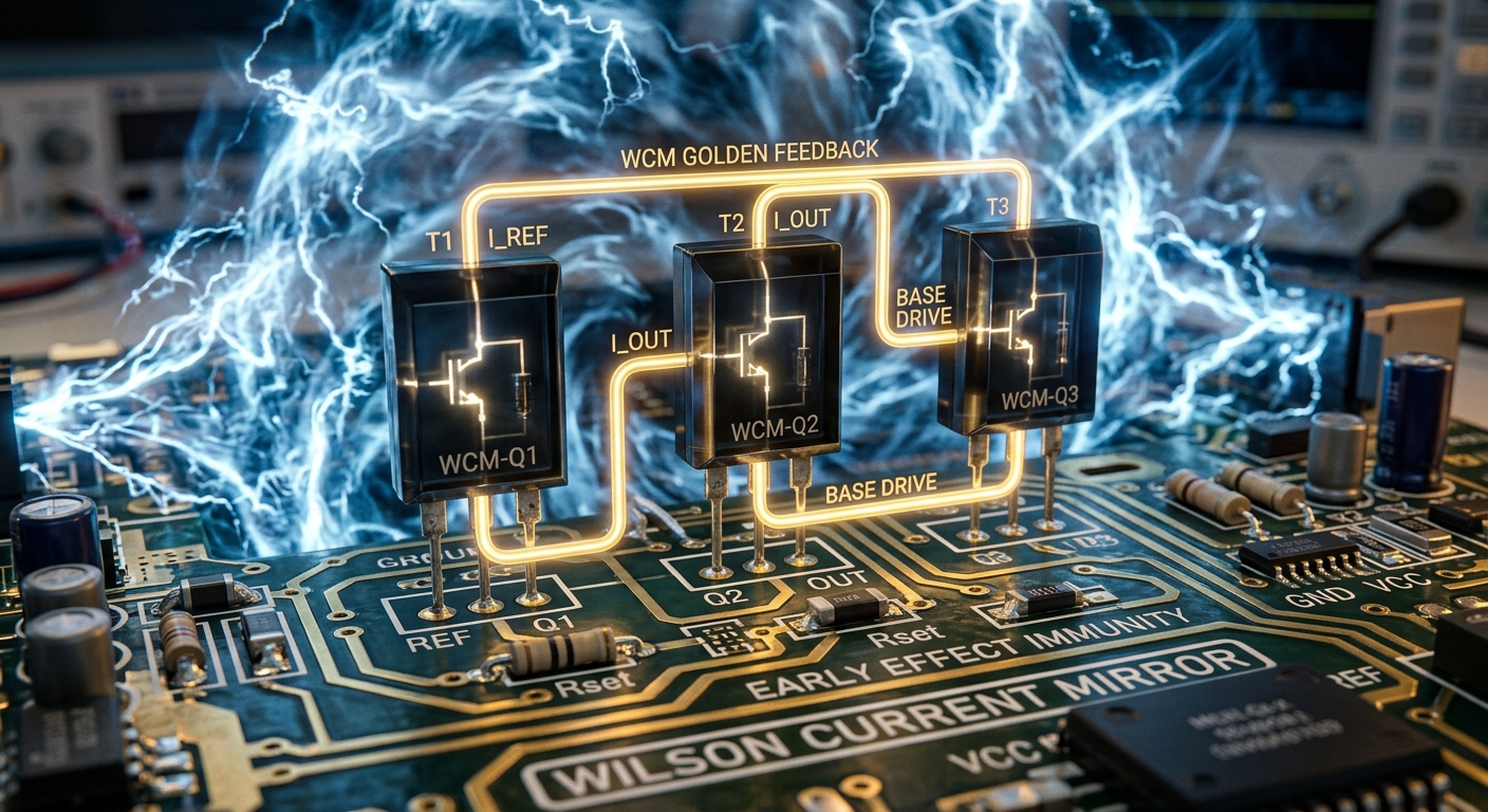 Wilson Akım Aynası Neden Kullanılır? Early Etkisine Karşı Daha Dik Durmak